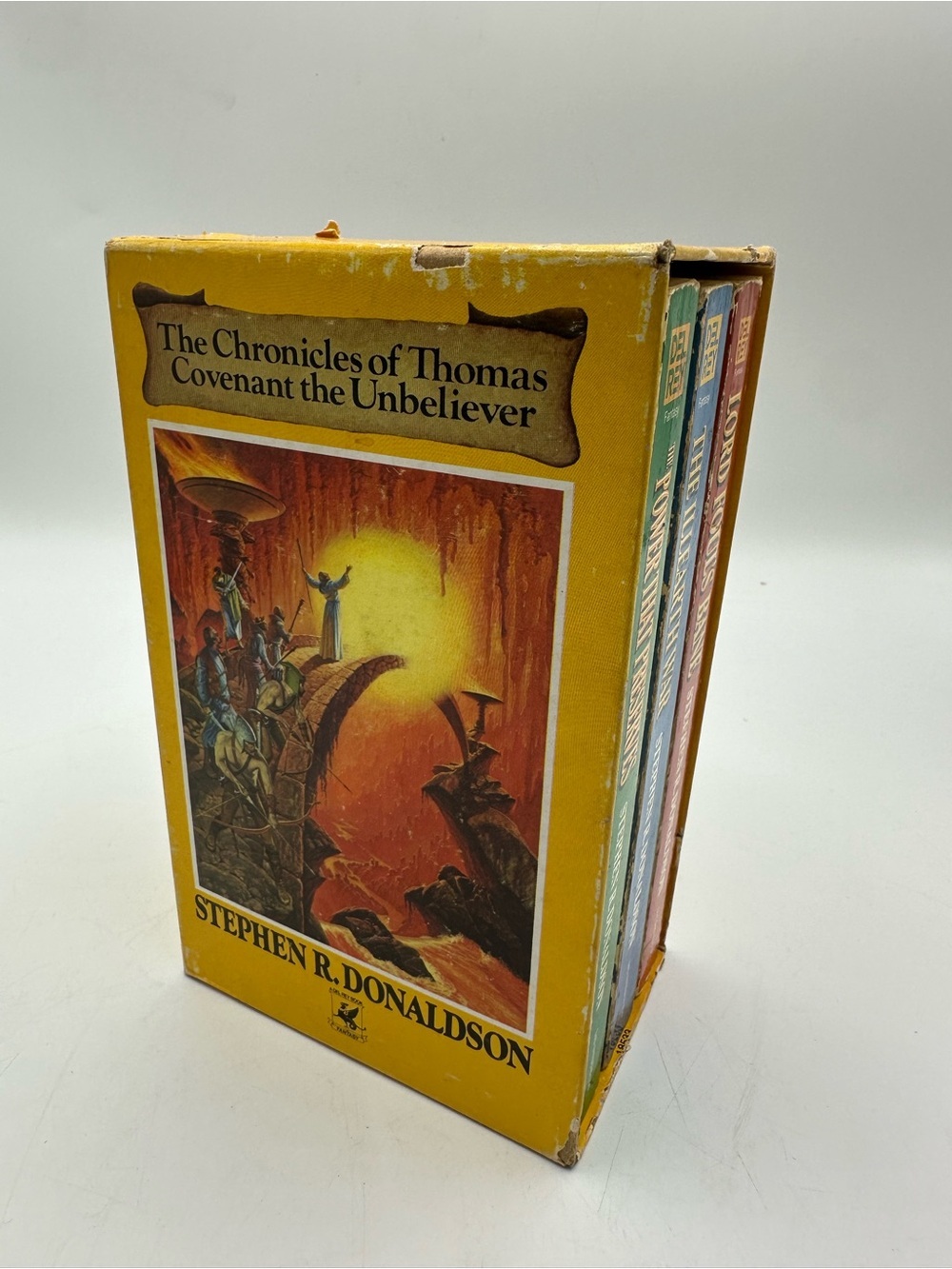 The Chronicles of Thomas Covenant the Unbeliever Trilogy Stephen Donaldson